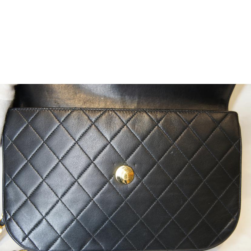 CHANEL シャネル/ビンテージチェーンショルダーラム//348***/ABランク/92