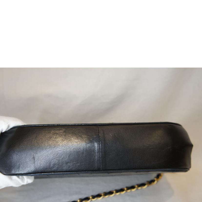 CHANEL シャネル/ビンテージチェーンショルダーラム//348***/ABランク/92