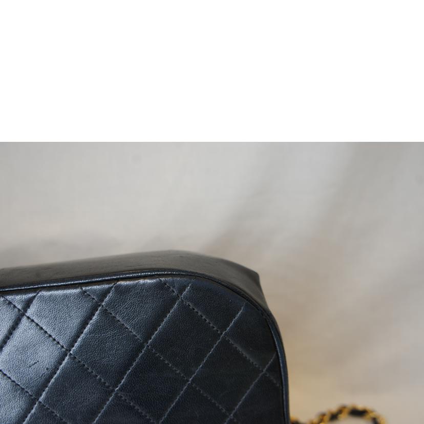 CHANEL シャネル/ビンテージチェーンショルダーラム//348***/ABランク/92