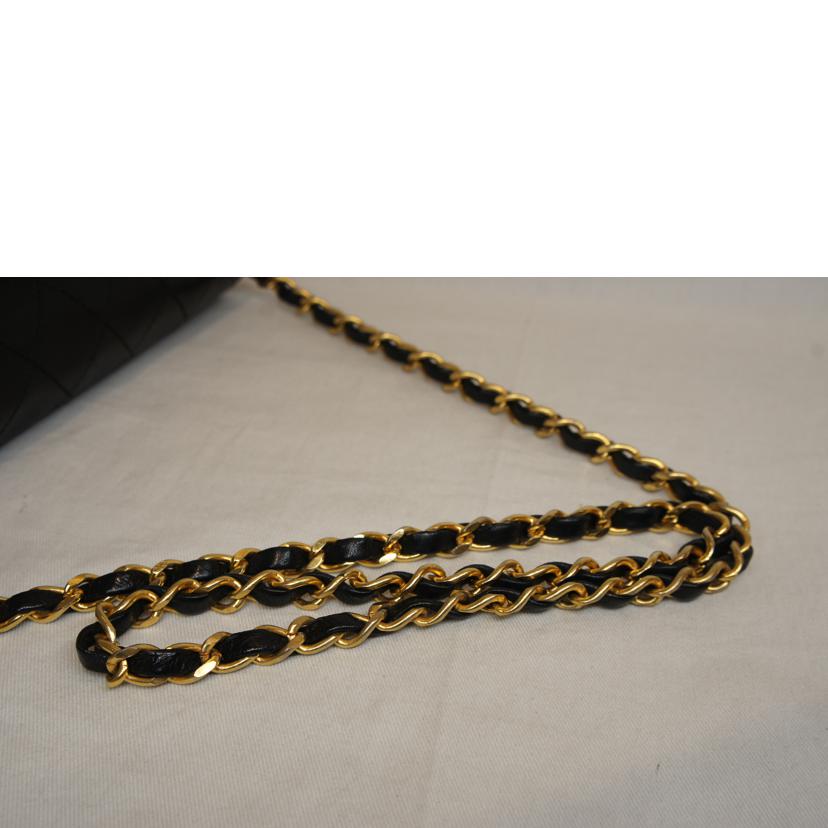 CHANEL シャネル/ビンテージチェーンショルダーラム//348***/ABランク/92