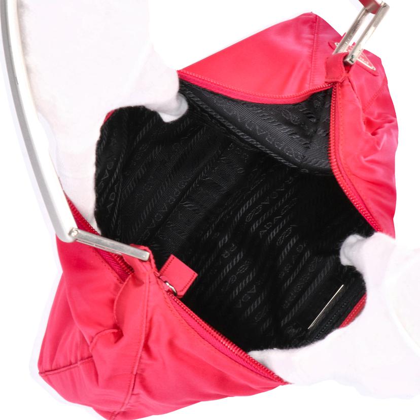 PRADA プラダ/ナイロンワンショルダーバッグ/レッド系//135/ABランク/18