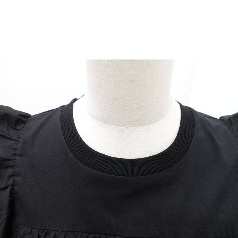 PRADA プラダ/◇ノースリーブコットンワンピース/ブラック/Mサイズ/35881L R181 1Q1D//Aランク/88