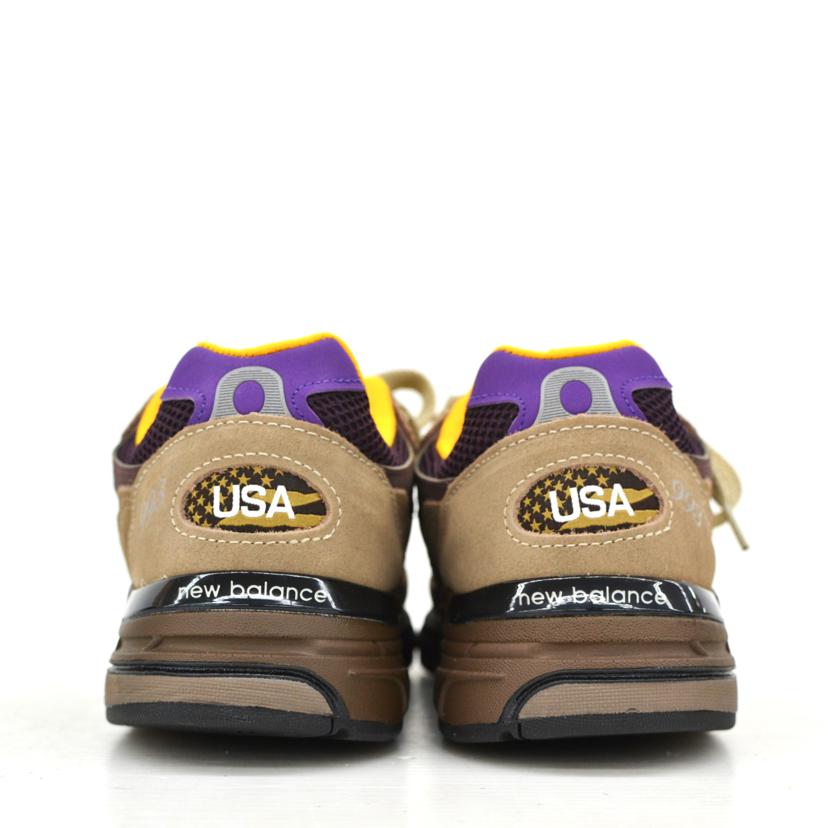 NB ニューバランス/993/マッシュルーム/ミッドナイトバイオレット/U993MU//サイズ:26.5cm/Aランク/75