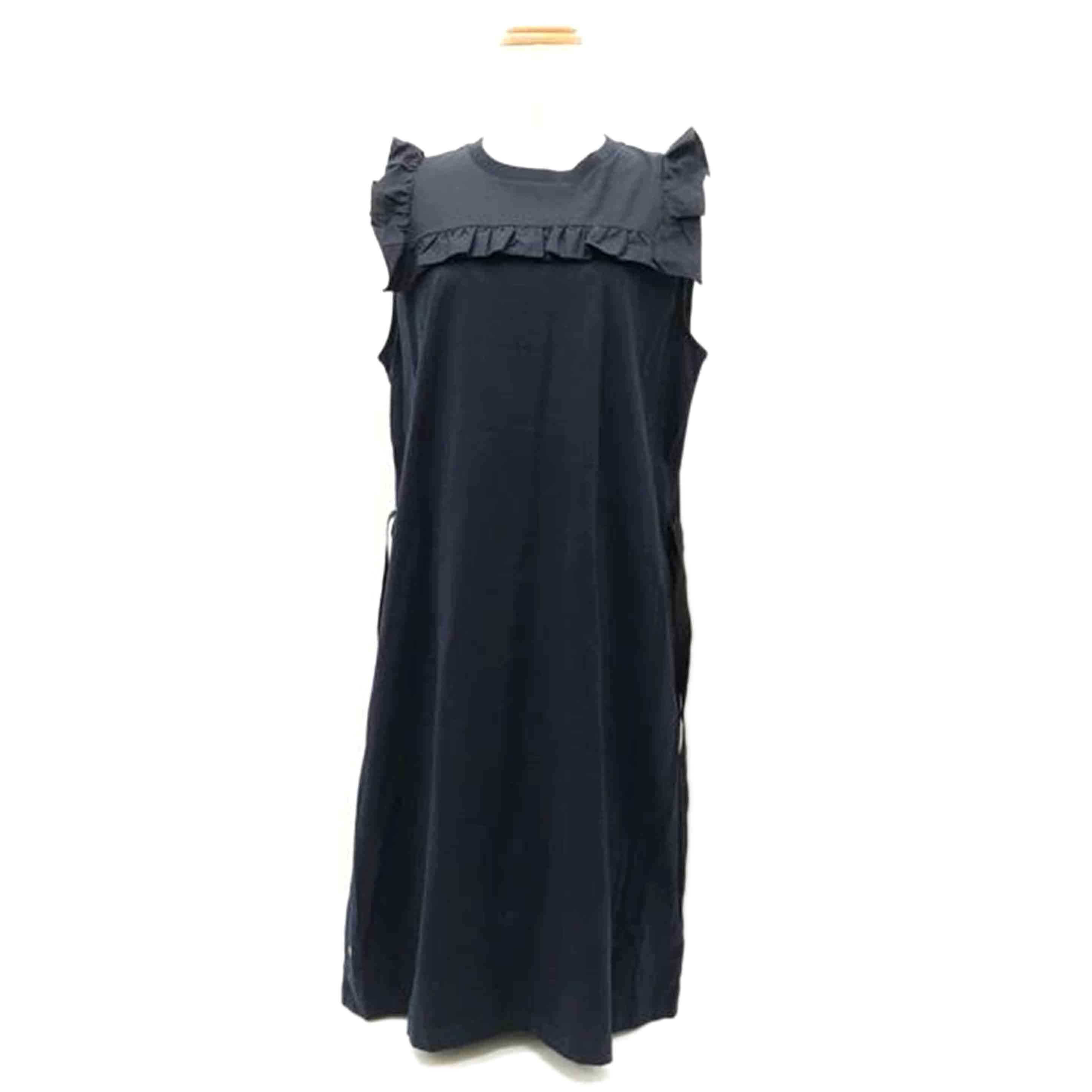 PRADA プラダ/◇ノースリーブコットンワンピース/ネイビー/Мサイズ/35881L R181 1Q1D//Bランク/88