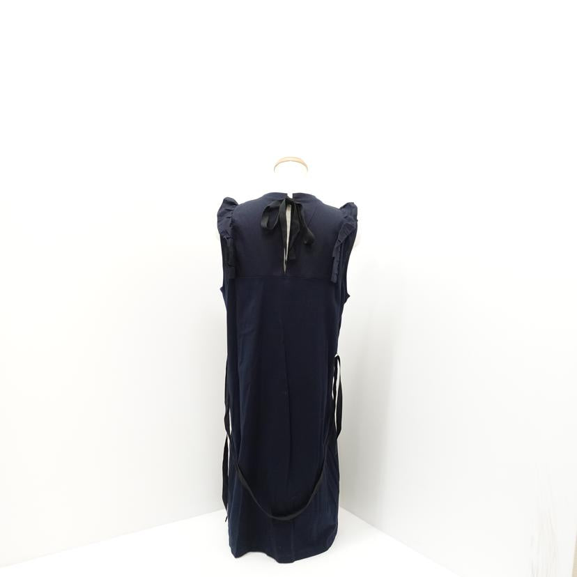 PRADA プラダ/◇ノースリーブコットンワンピース/ネイビー/Мサイズ/35881L R181 1Q1D//Bランク/88