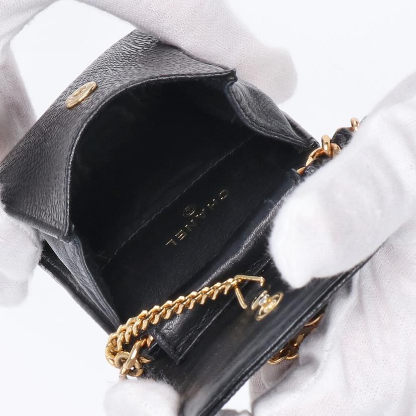 CHANEL シャネル/チェーンポーチ/キャビア //364****/Bランク/06