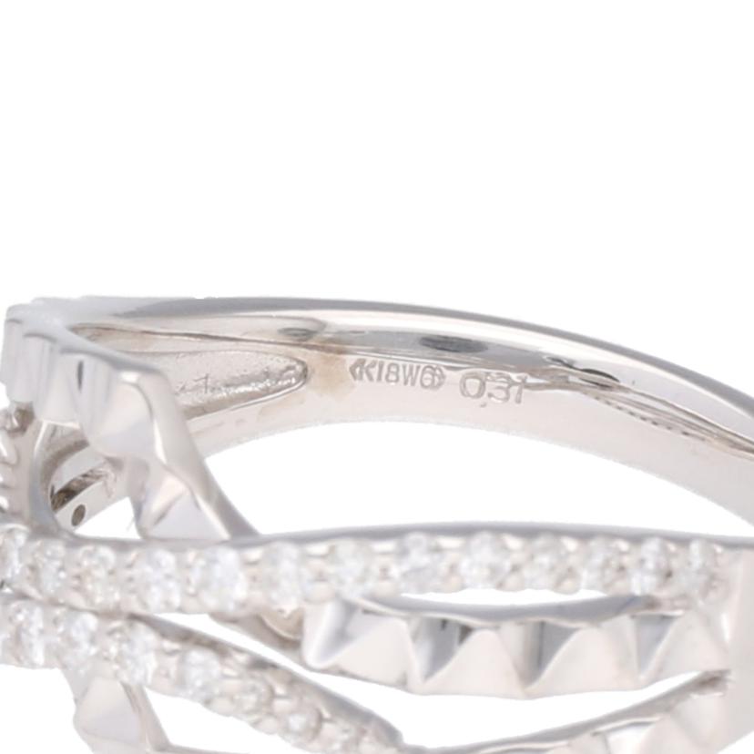 / K18WGダイヤ/0.31ct#13.5//Aランク/75