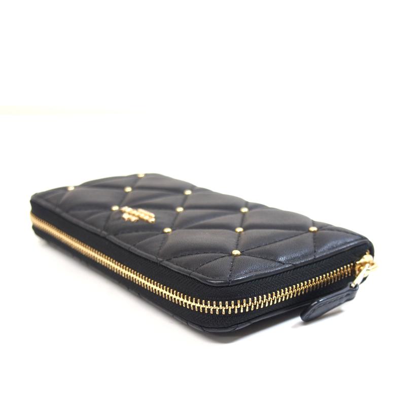 COACH コーチ/スタッズアコーディオンジップ/F39099//K18**/ABランク/71