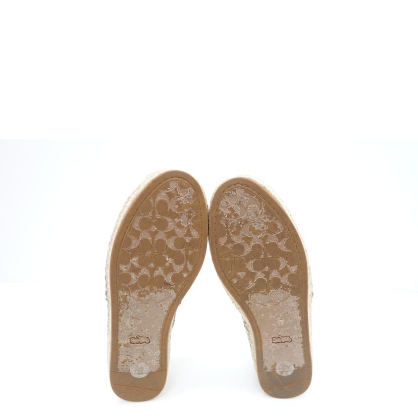 COACH コーチ/◇エスパドリーユスリッポン/US7サイズ/CC704//ABランク/88