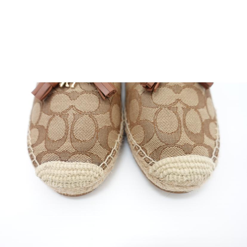 COACH コーチ/◇エスパドリーユスリッポン/US7サイズ/CC704//ABランク/88