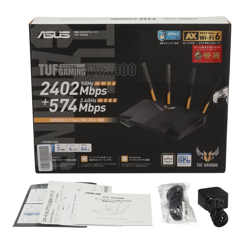 ASUS エイスース /無線LANルーター/TUF-AX3000//M7IJJA000730/Bランク/05