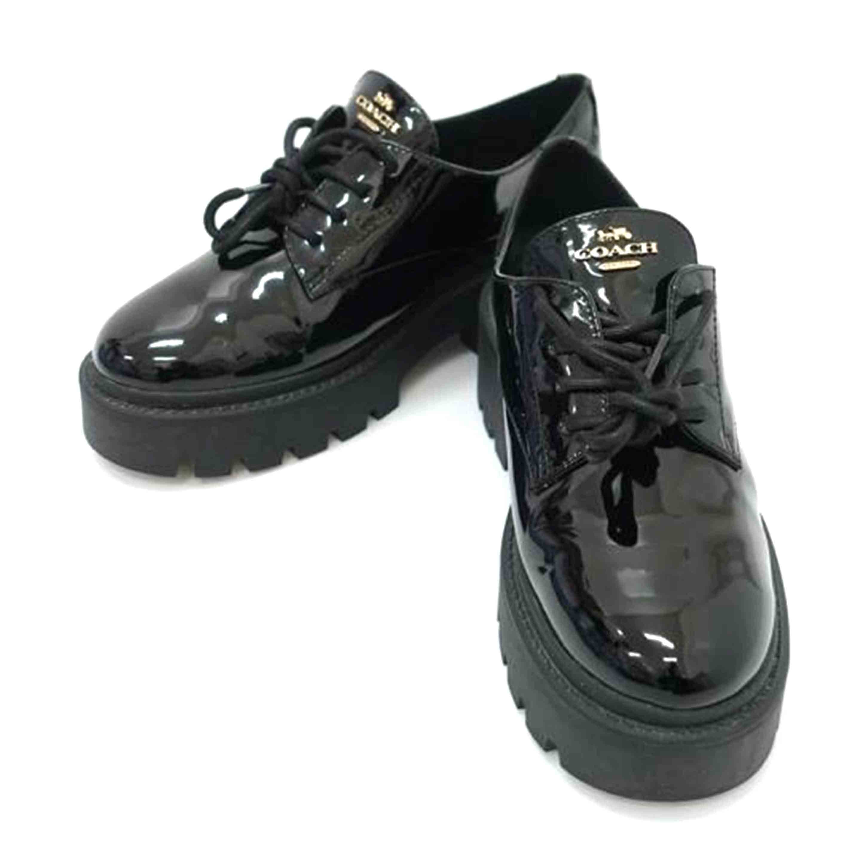 COACH コーチ/◇チャンキーダービーシューズ/US6.5サイズ/CCH99//ABランク/88