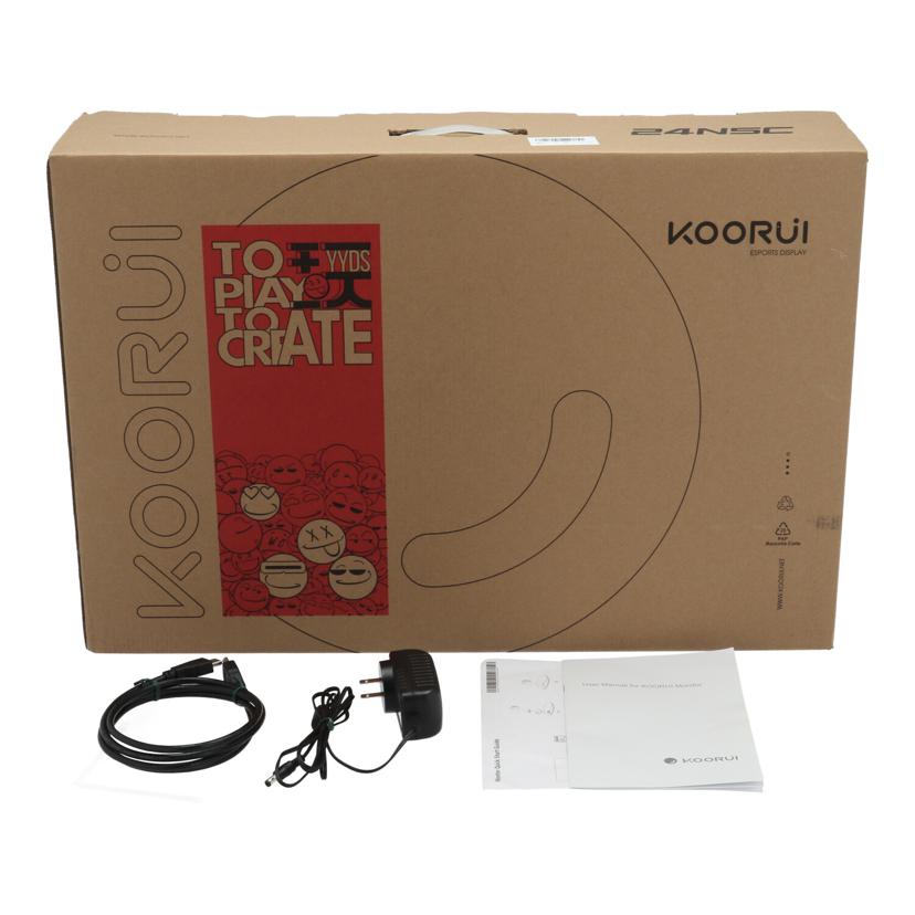 KOORUI KOORUI/24インチ湾曲型ゲーミングモニター/24N5C//QB4Z984171351/Bランク/70