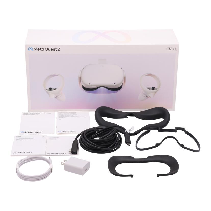Meta Facebook メタ /VRヘッドセット/Meta Quest2 128GB/899-00183-02//1WMVR4723K3203/Bランク/62