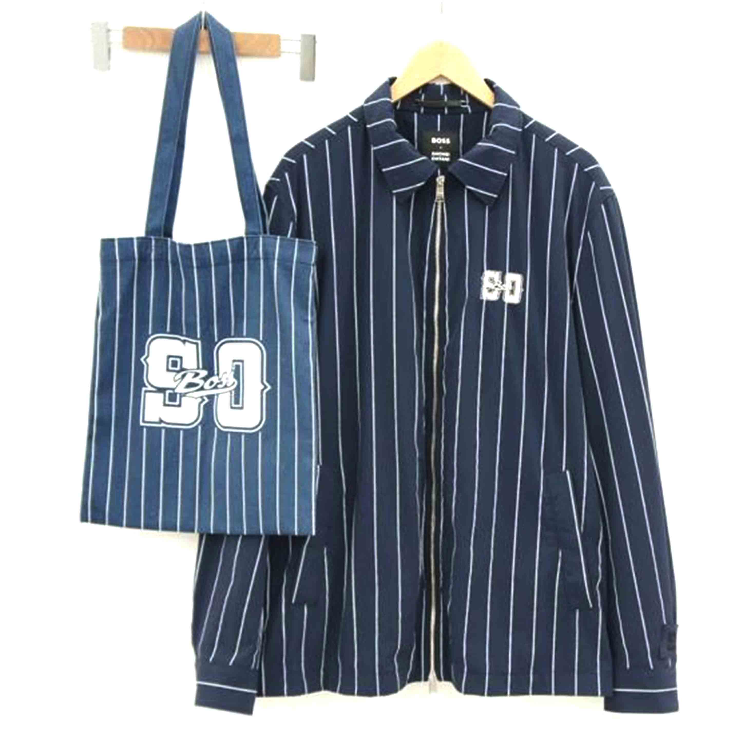 HUGO BOSS ヒューゴボス/×大谷翔平 リラックスフィット ストライプジャケット/50534884//サイズ IT54/Bランク/05