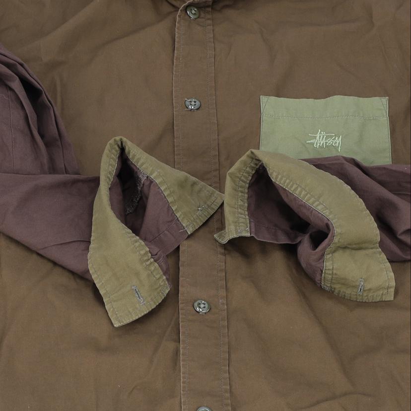 STUSSY/80s/長袖シャツ//USA製/OLD//ABランク/24