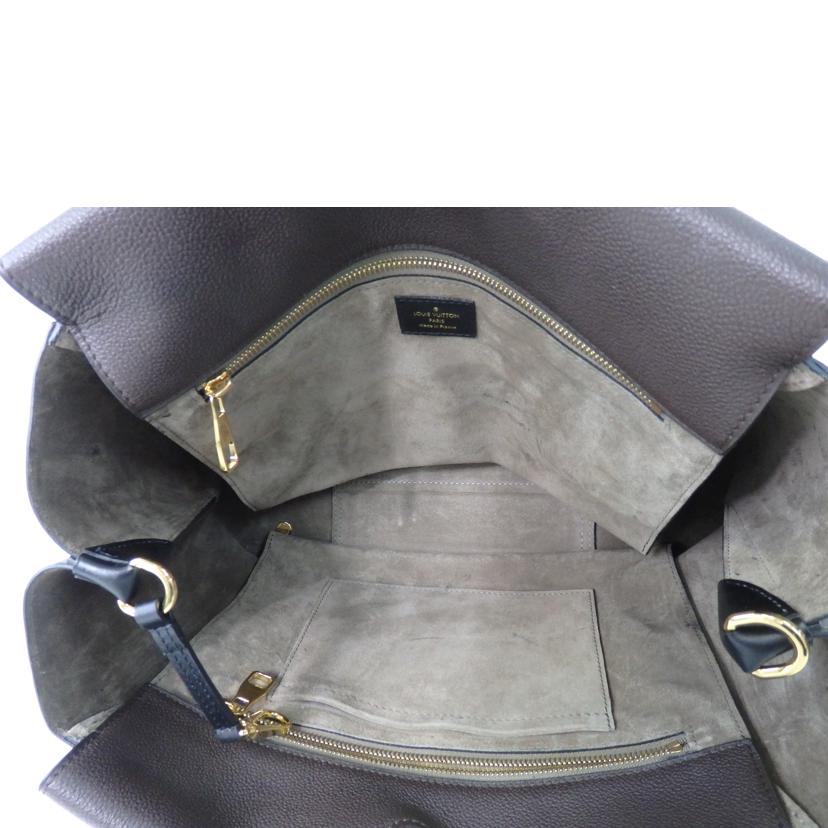 LV ルイヴィトン/トートW PM/モノグラム/ショコラ/M41061//TR4***/Bランク/84