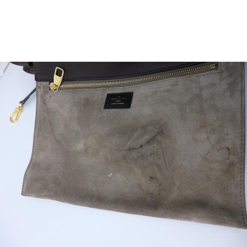 LV ルイヴィトン/トートW PM/モノグラム/ショコラ/M41061//TR4***/Bランク/84