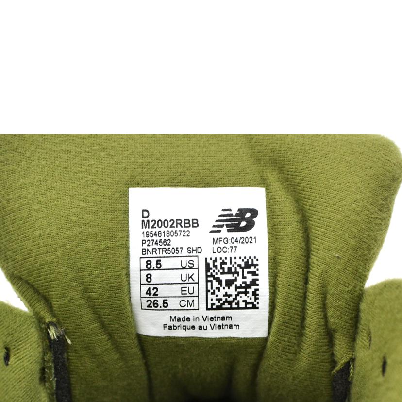NB ニューバランス/ザベースメント×2002R/モスグリーン/M2002RBB//サイズ:26.5cm/Aランク/75