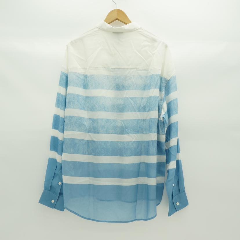 EMPORIO ARMANI エンポリオアルマーニ/長袖シャツ/ブルー/6L1CE2//サイズ L/Sランク/05