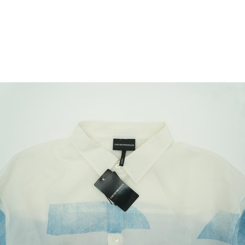 EMPORIO ARMANI エンポリオアルマーニ/長袖シャツ/ブルー/6L1CE2//サイズ L/Sランク/05