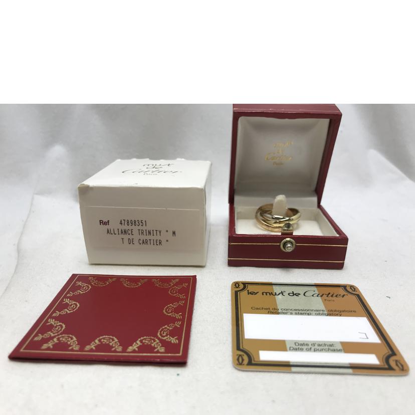 Cartier カルティエ/トリニティーリング #11 K18/47898351//8.9g/Bランク/51