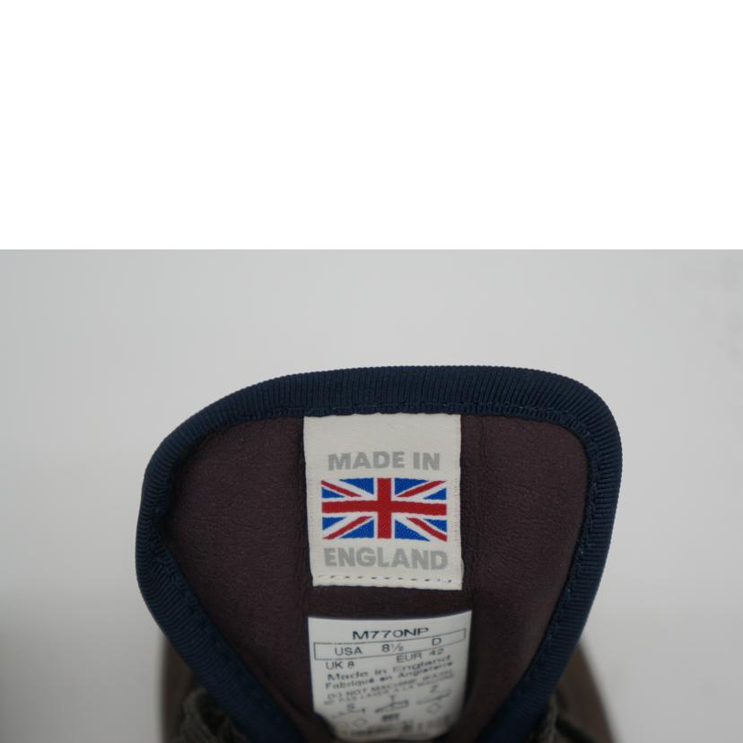 NB ニューバランス/M770NP/ブラウン/M770NP//サイズ:UK表記8/ABランク/75