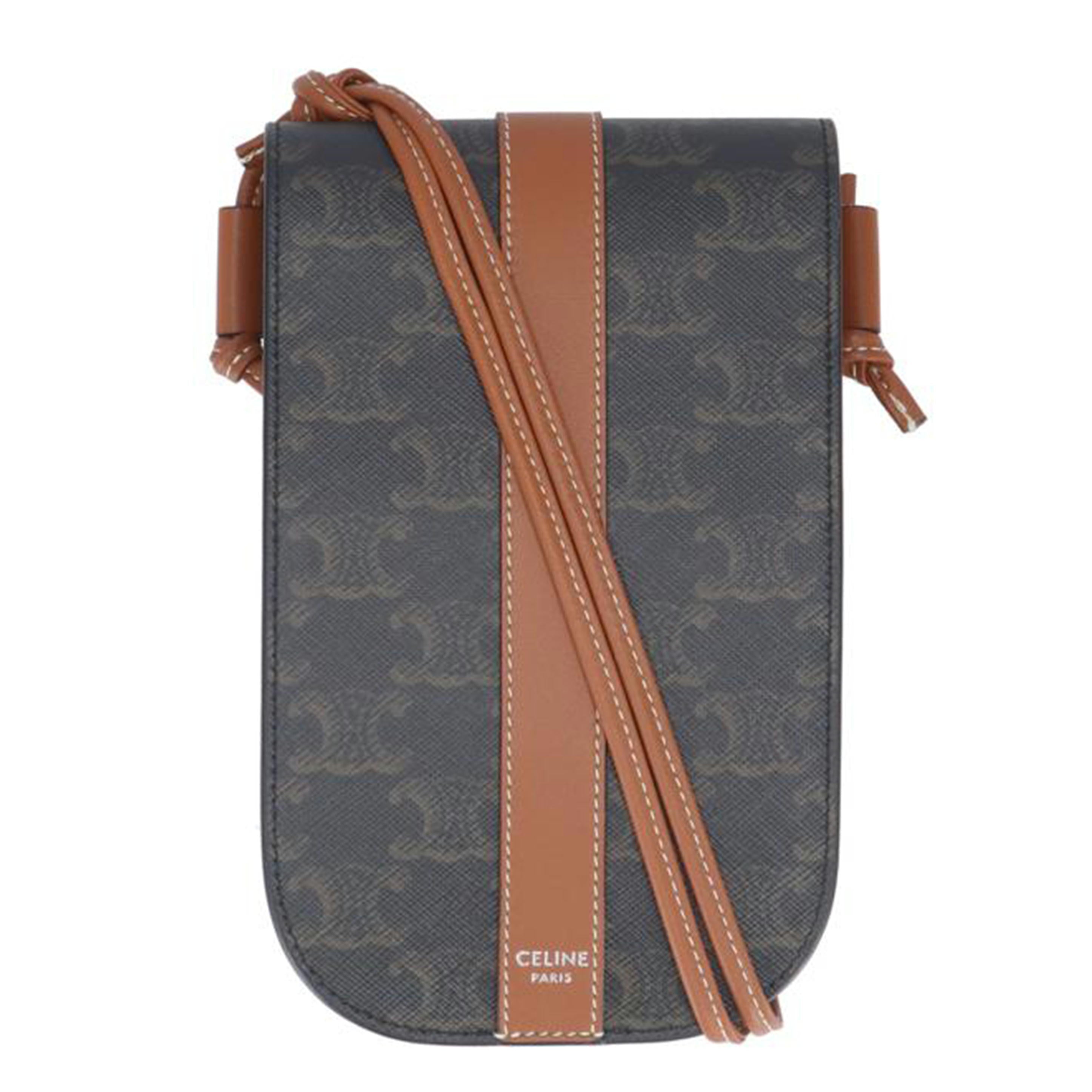 CELINE セリーヌ/トリオンフモバイルショルダーポーチ/10H742//S-S******/SAランク/18