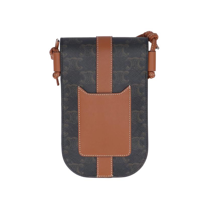 CELINE セリーヌ/トリオンフモバイルショルダーポーチ/10H742//S-S******/SAランク/18