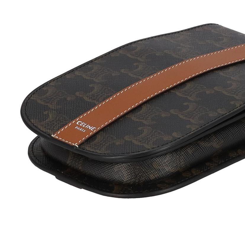 CELINE セリーヌ/トリオンフモバイルショルダーポーチ/10H742//S-S******/SAランク/18