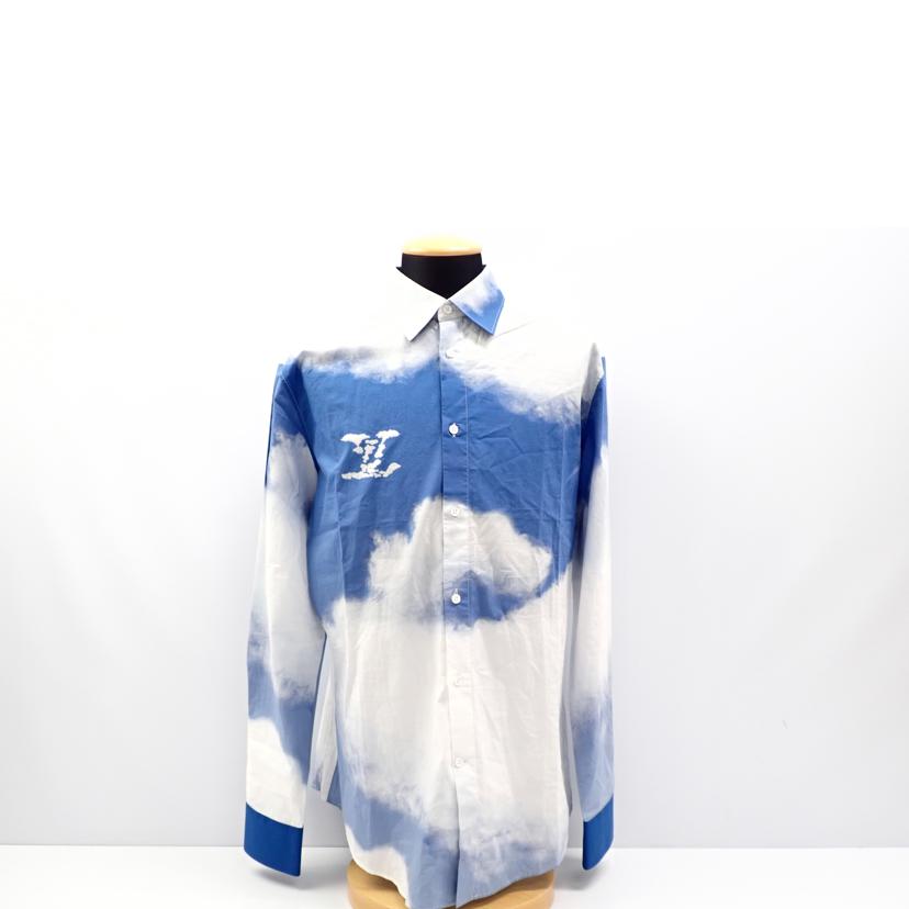 LV/◇クラウドプリントシャツ/RM202 YRU HJS74W//サイス****/Bランク/62