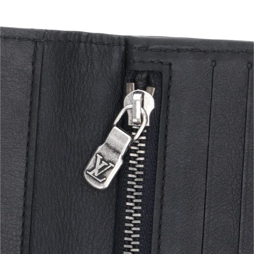 LOUIS VUITTON ルイヴィトン/ポルトフォイユ・ロングコイン/ユタ/ブルーマリーヌ/M64138//MI4***/ABランク/85