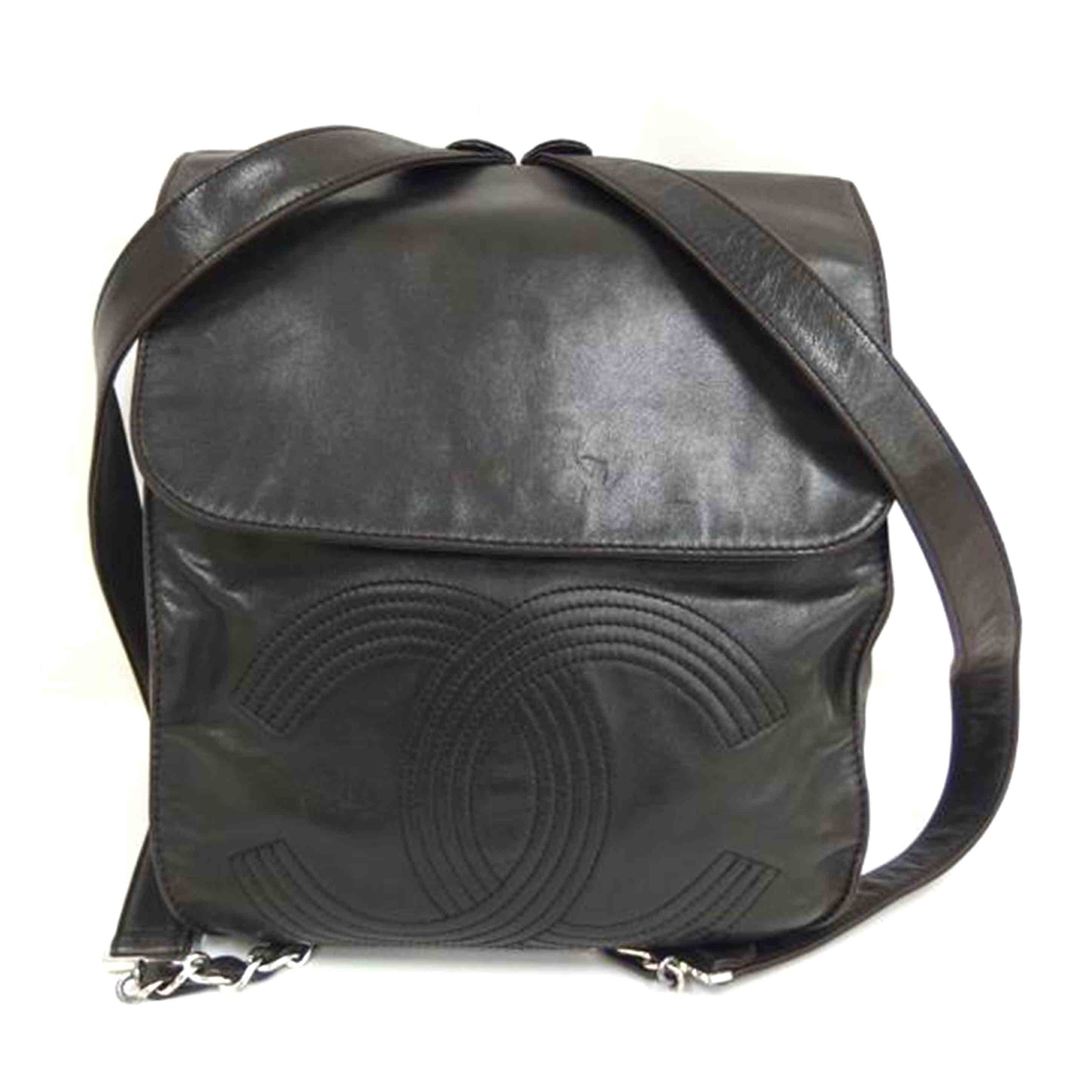 CHANEL シャネル/ビンテージココマークリュック//404****/Bランク/82