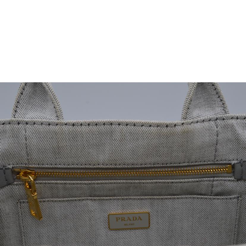 PRADA プラダ/カンパPM/デニム/ビアンコ/1BG439//180**/Bランク/89