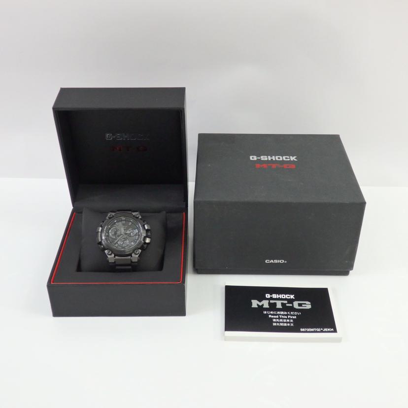 CASIO カシオ/G-SHOCK/MT-G/電波ソーラー×スマホリンク/MTG-B3000B-1AJF//001*****/Aランク/25
