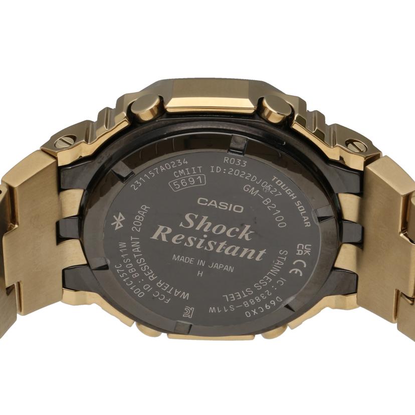 CASIO カシオ/G-SHOCK/フルメタル/電波ソーラー×スマホリンク/GM-B2100GD-9AJF//001*****/SAランク/75