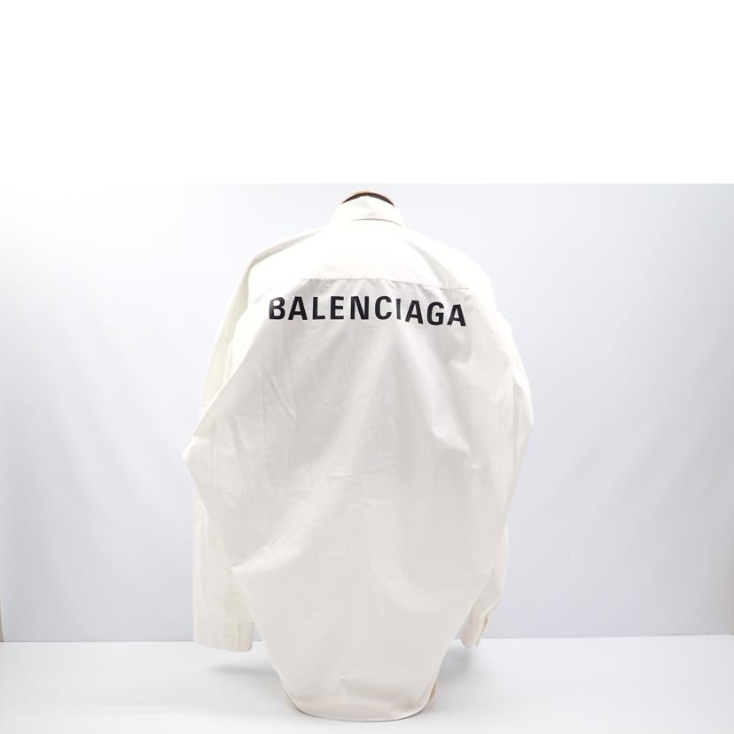 BALENCIAGA/◇バックロゴオーバーサイズシャツ/725395 TYB18//サイス****/ABランク/62