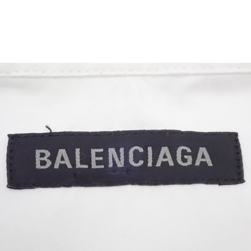 BALENCIAGA/◇バックロゴオーバーサイズシャツ/725395 TYB18//サイス****/ABランク/62