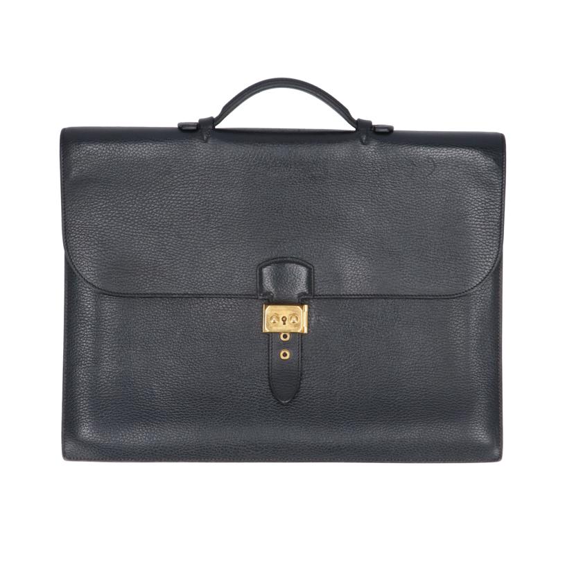 HERMES エルメス/サック・ア・デペッシュ38//〇T/ABランク/91