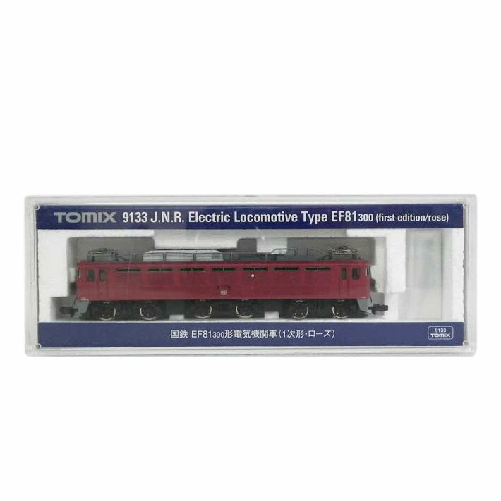 TOMIX トミックス/国鉄EF81 300形電気機関車(1次形ローズ)/9133//Aランク/81