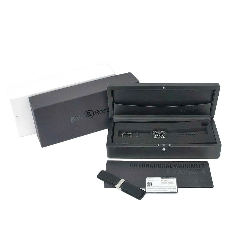 Bell & Ross /Bell&Ross ブラックスティール / BR03A-BL-ST//SRB*****/Aランク/19