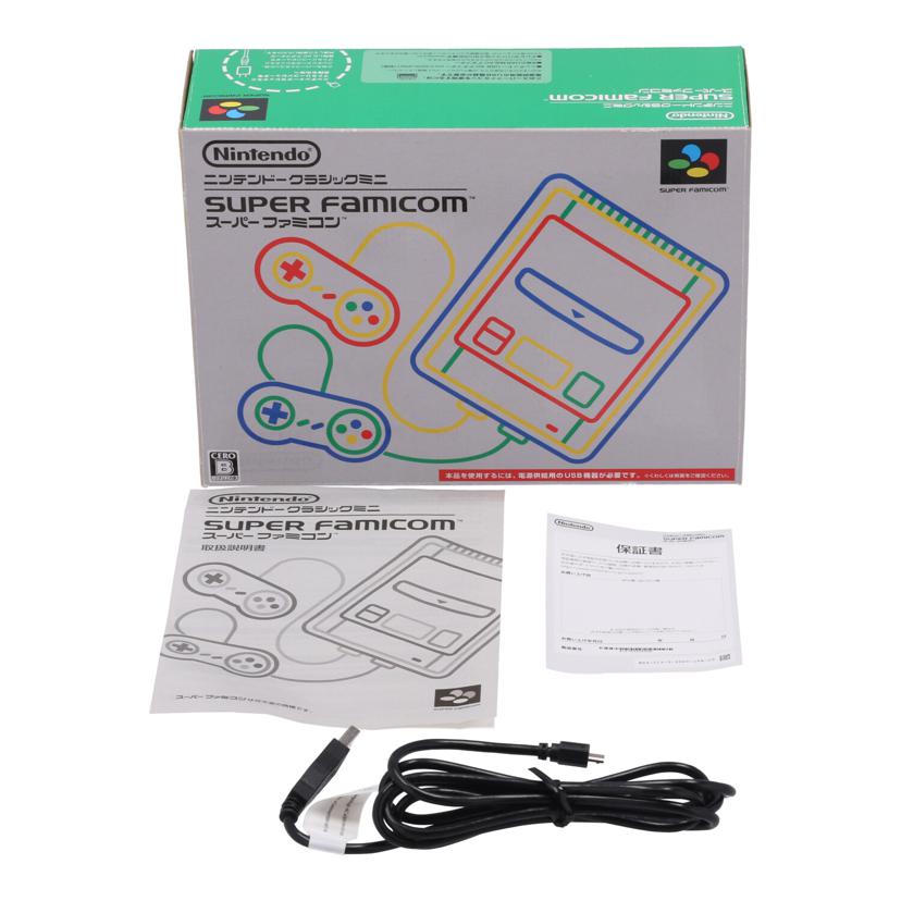 NINTENDO 任天堂 ニンテンドー /クラシックミニ スーパーファミコン /CLV-S-SHVF//SJE103352006/Aランク/01