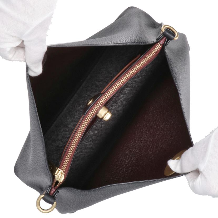 COACH コーチ/ウィロウ/ショルダーバッグ/ブラック/C2621//J23**/Aランク/18