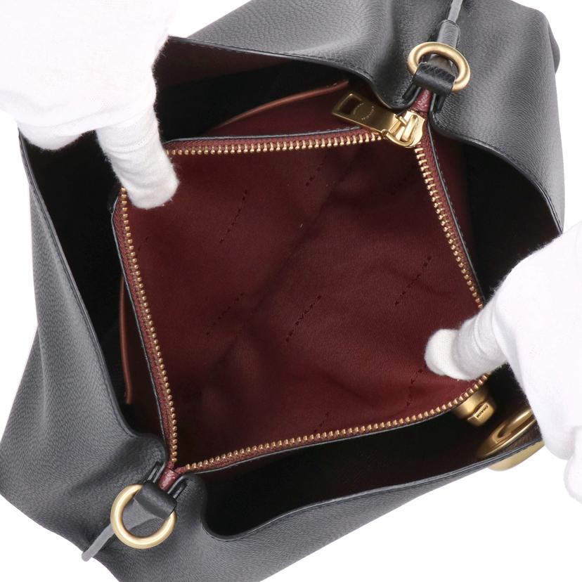 COACH コーチ/ウィロウ/ショルダーバッグ/ブラック/C2621//J23**/Aランク/18