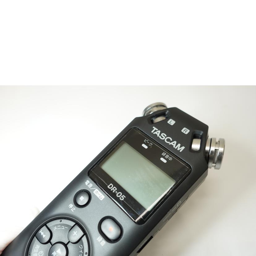 TASCAM タスカム/リニアPCMレコーダー/DR-05/DR-05//16Y6274/ABランク/88
