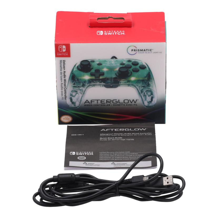 PDP PDP/Switch有線コントローラー/Afterglow Deluxe+ audio Wired Controller//JAN0708056066055/Bランク/01