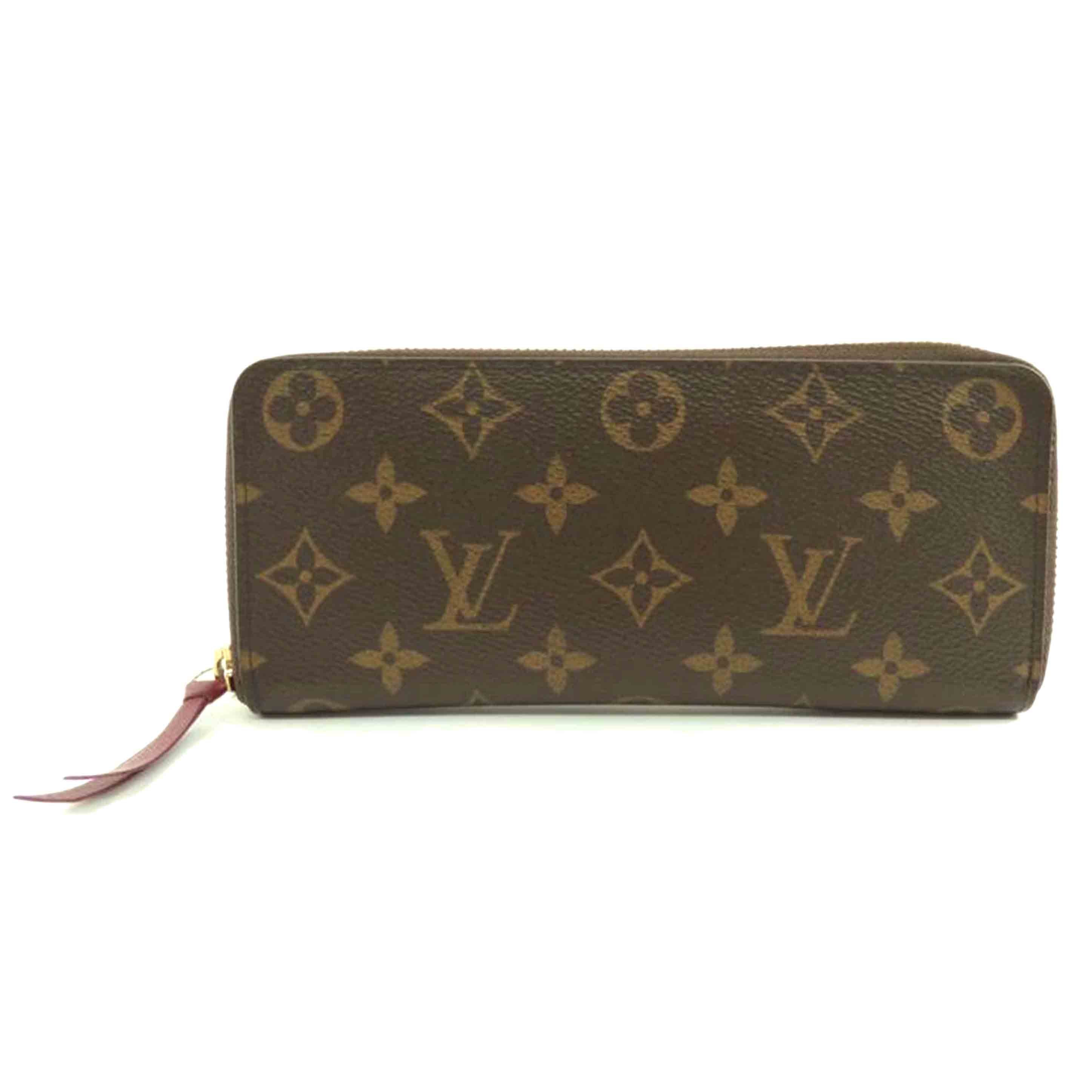 LOUIS VUITTON ルイ・ヴィトン/ポルトフォイユ・クレマンス/モノグラム/フューシャ/M60742//CT3***/Bランク/64