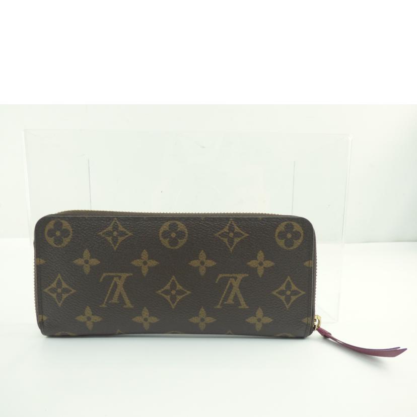 LOUIS VUITTON ルイ・ヴィトン/ポルトフォイユ・クレマンス/モノグラム/フューシャ/M60742//CT3***/Bランク/64