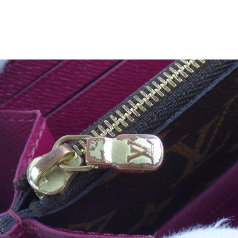 LOUIS VUITTON ルイ・ヴィトン/ポルトフォイユ・クレマンス/モノグラム/フューシャ/M60742//CT3***/Bランク/64