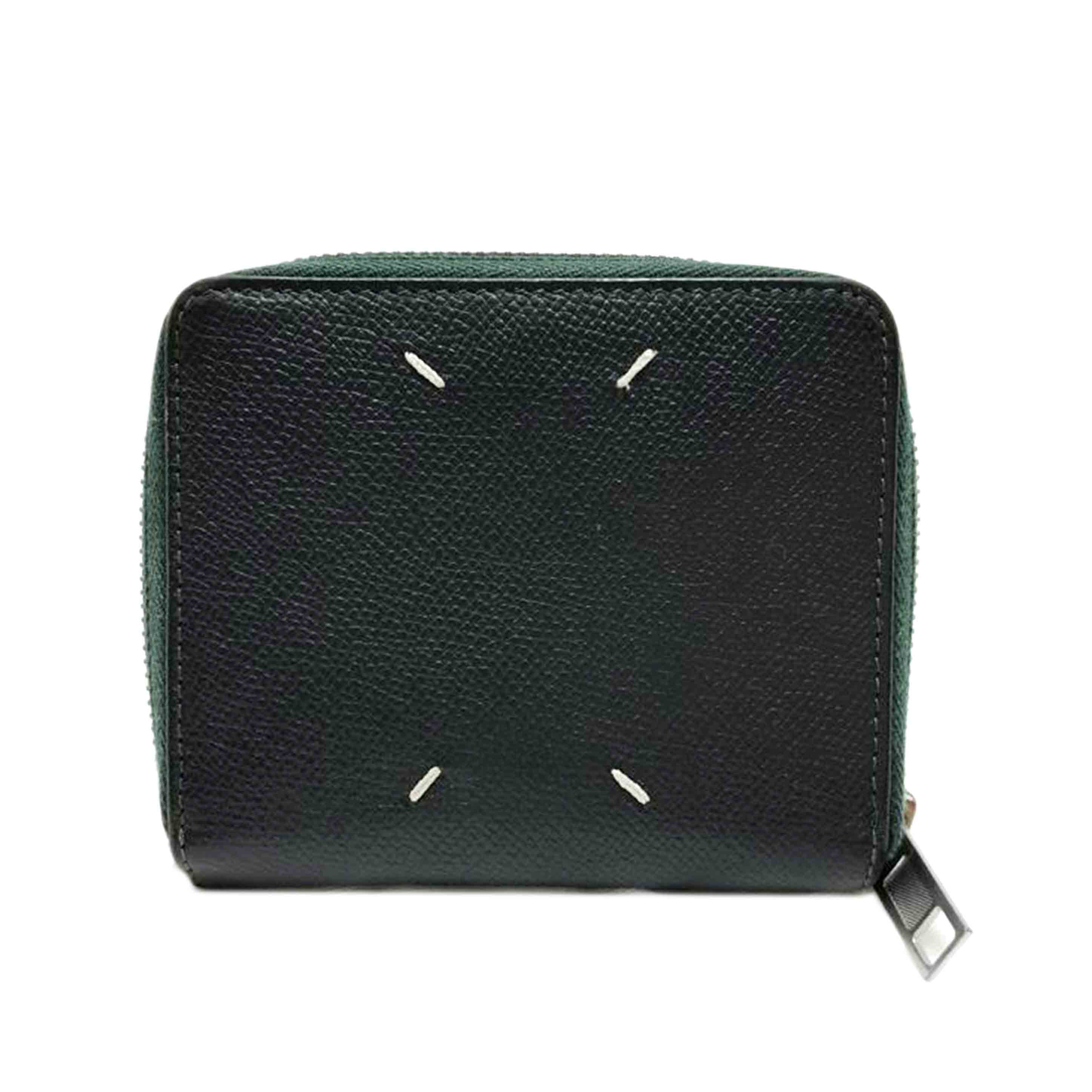 Maison Margiela メゾンマルジェラ/ラウンドファスナー2つ折り財布/S55UI0197//Bランク/51